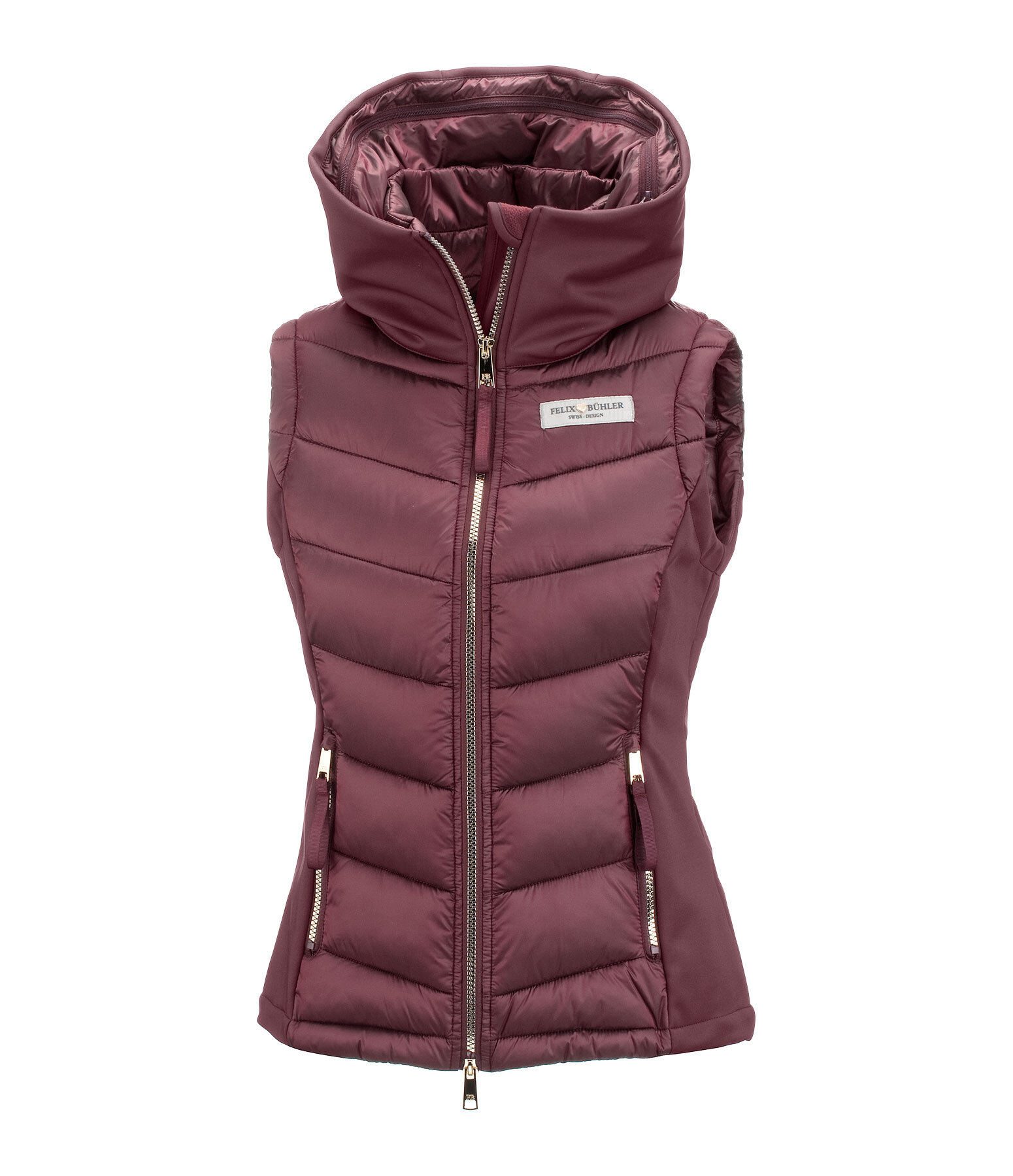 softshell bodywarmer Katlyn met capuchon