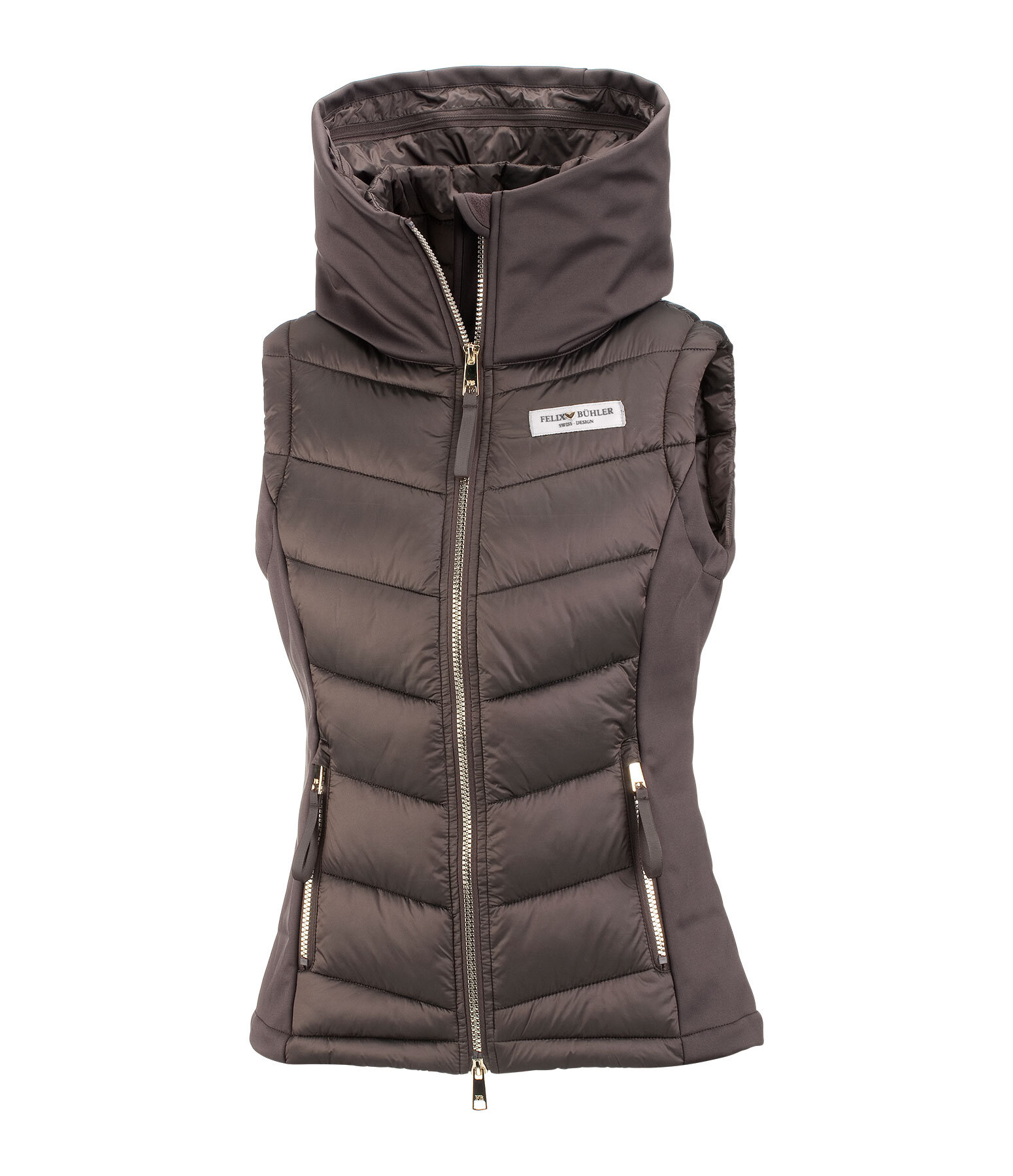 softshell bodywarmer Katlyn met capuchon