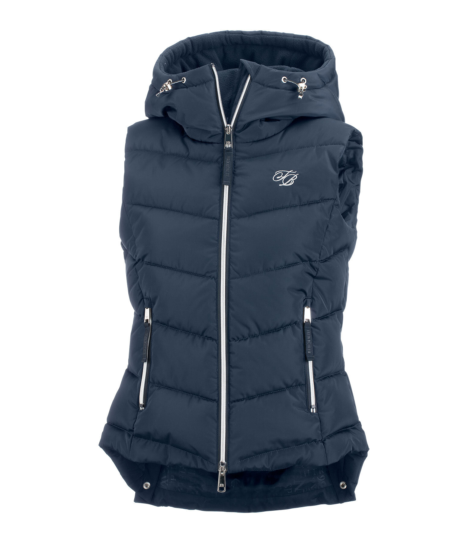 Lena bodywarmer met capuchon