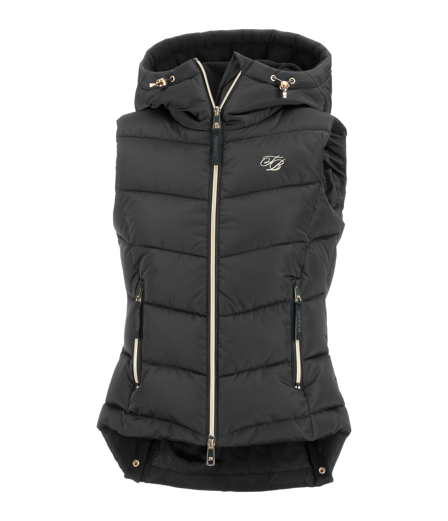 Lena bodywarmer met capuchon