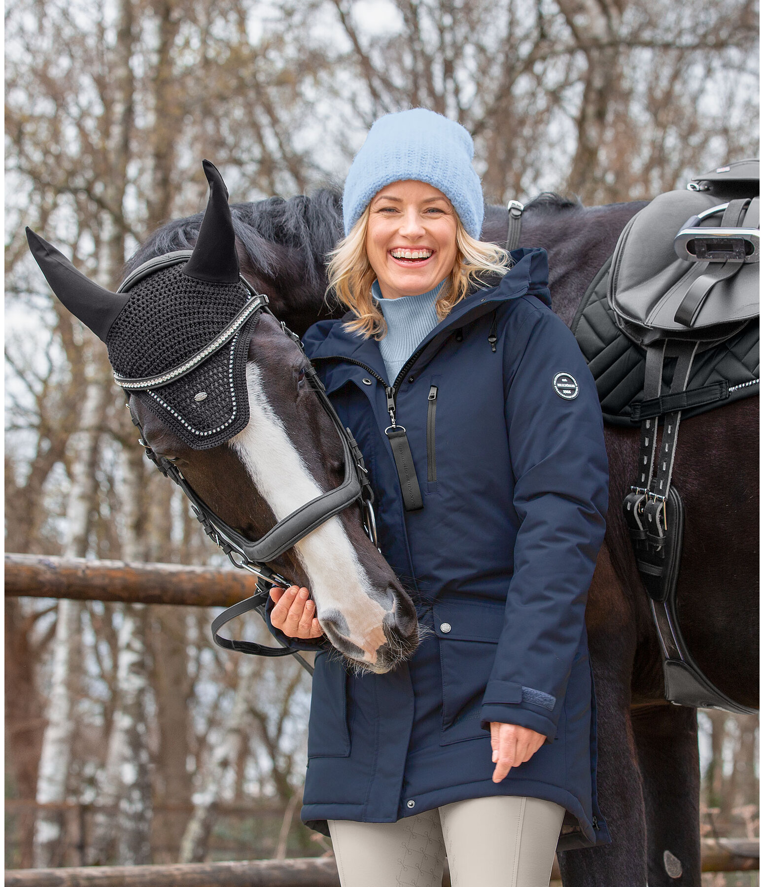 functionele rijparka Anouk met capuchon