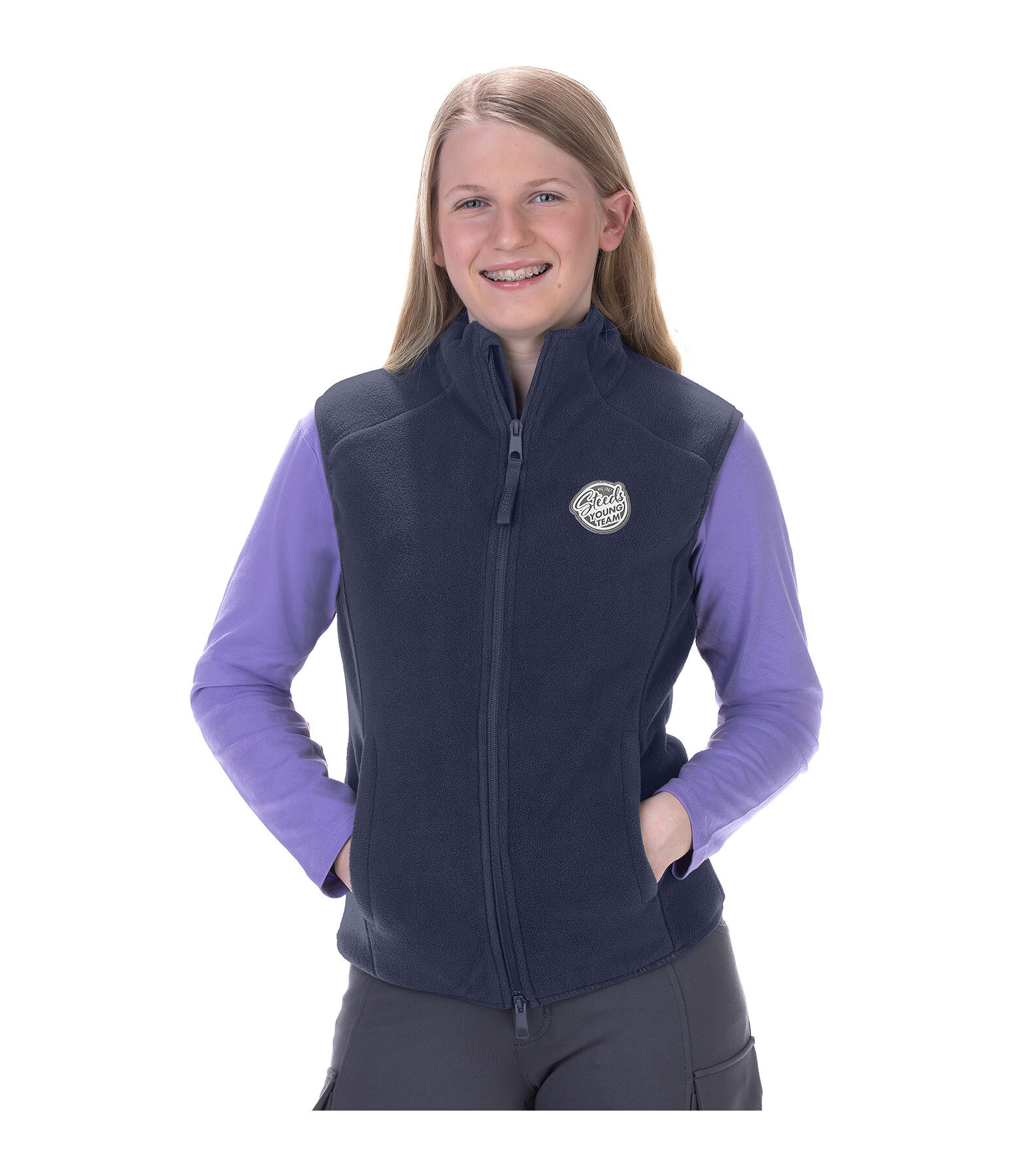 kids fleece bodywarmer Magali