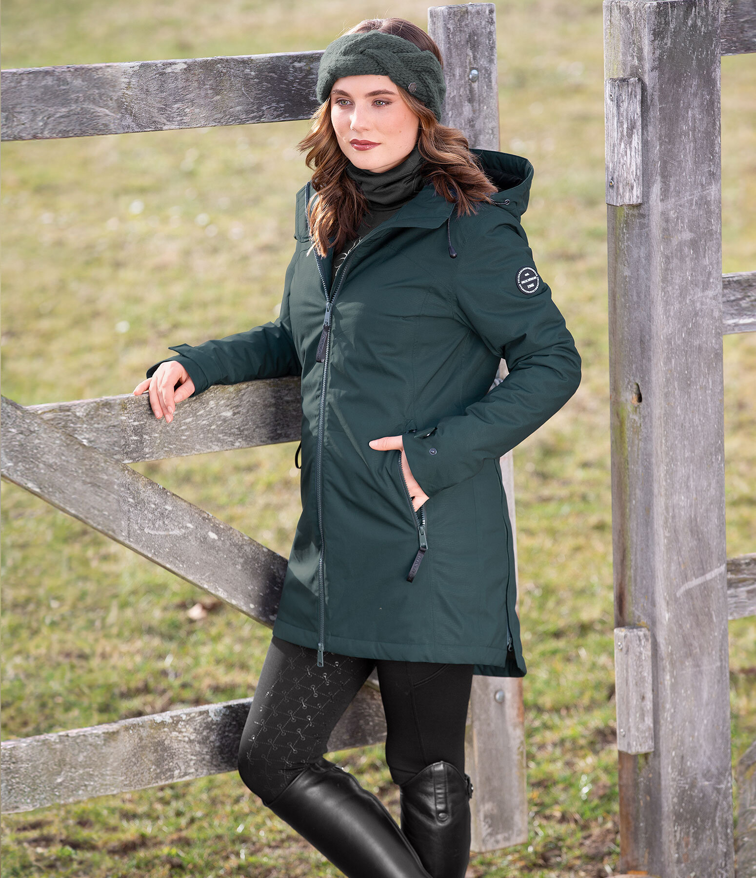 Dames-Outfit Eliza in green-tea