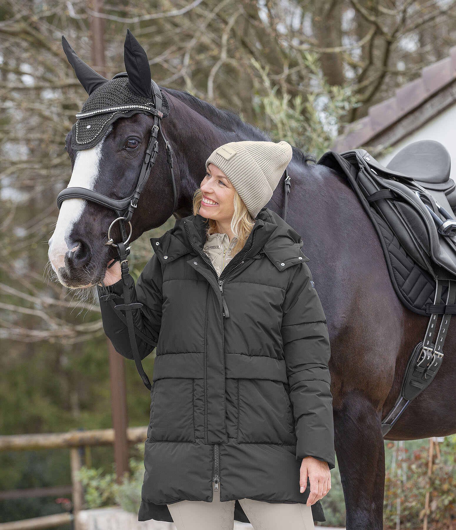 Dames-Outfit Miali in zwart