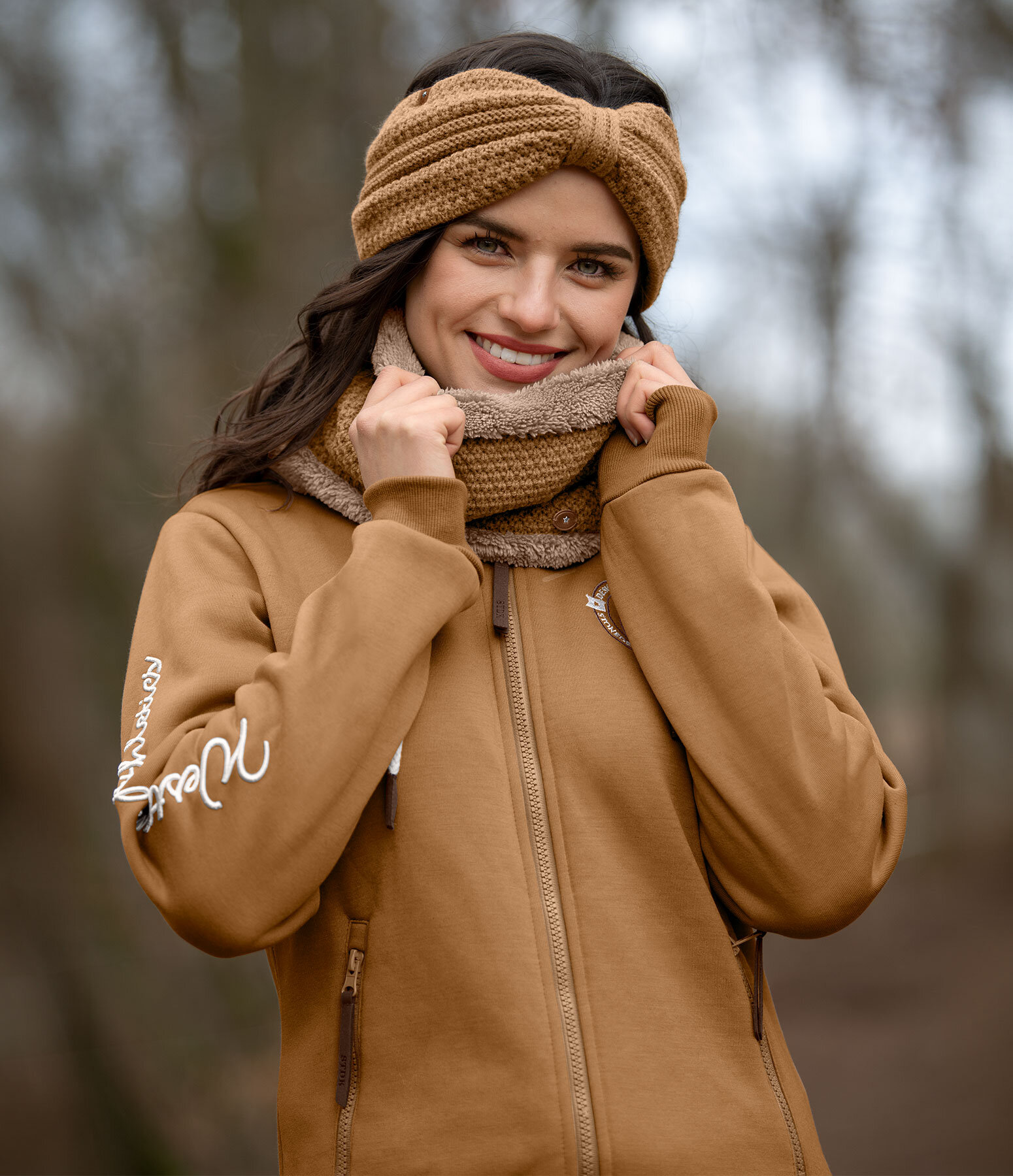 Western-Outfit Stella in caramel