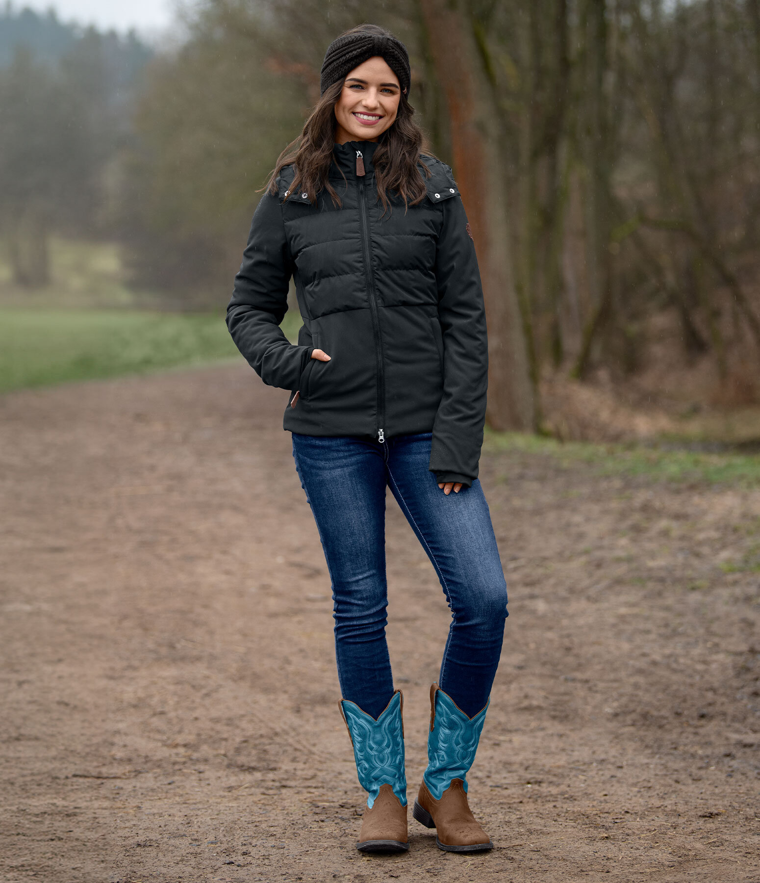 Western-Outfit Jane in zwart