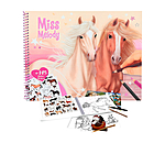 Miss Melody paarden kleurboek