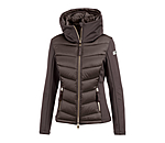 softshell combi rij-jas Claire met capuchon