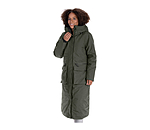 functionele lange parka Claudi met capuchon