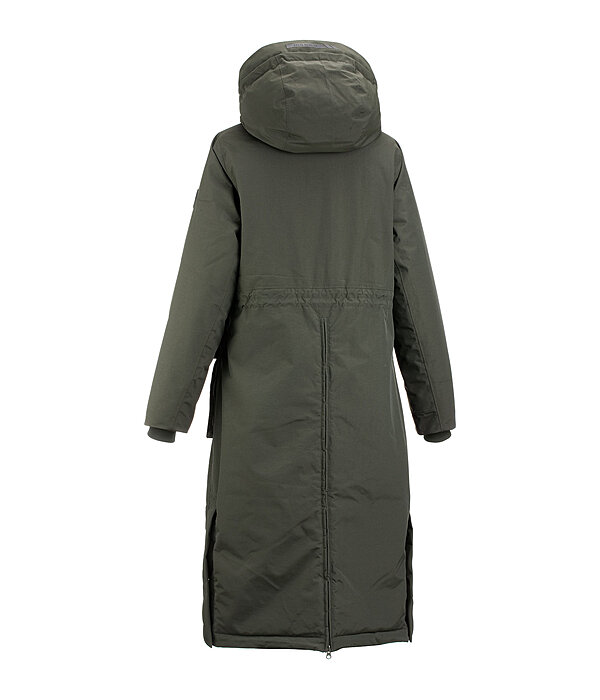 functionele lange parka Claudi met capuchon