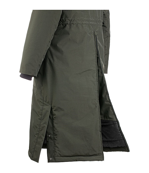 functionele lange parka Claudi met capuchon