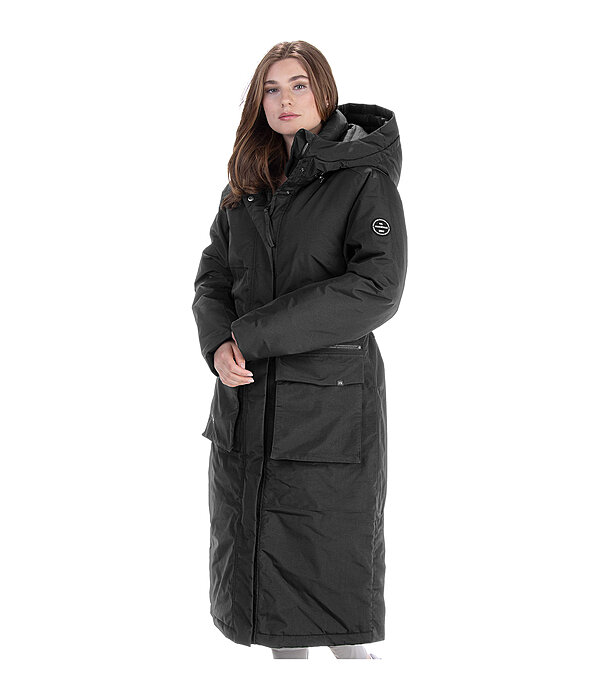 functionele lange parka Claudi met capuchon