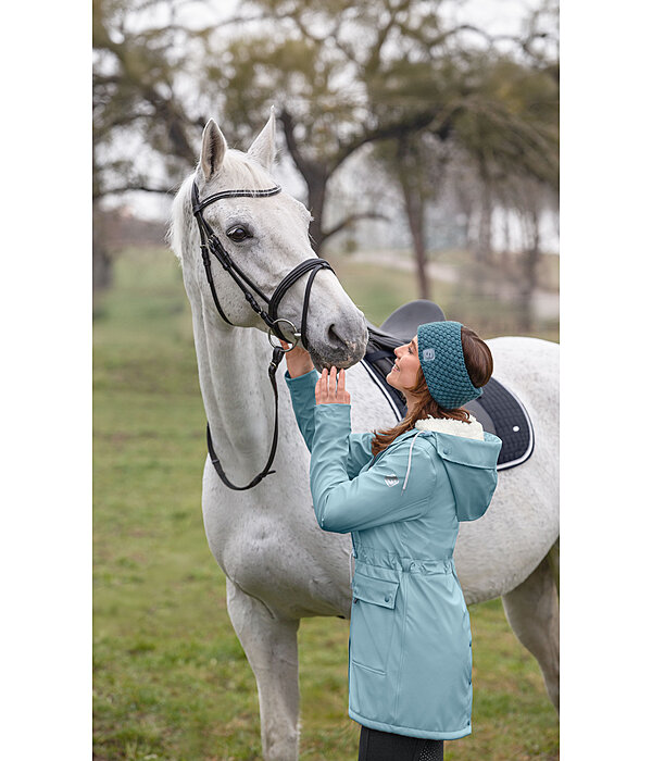 teddyfleece regenjas Stella II met capuchon