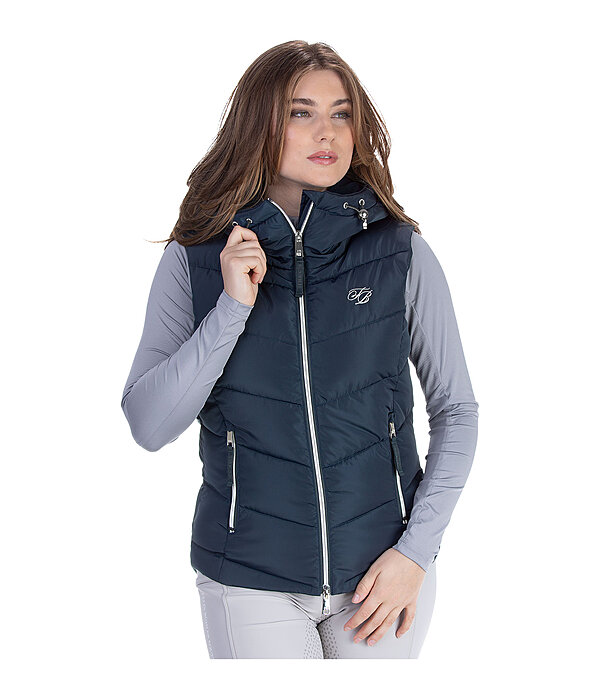 Lena bodywarmer met capuchon