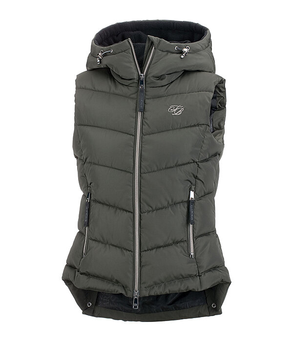 Lena bodywarmer met capuchon