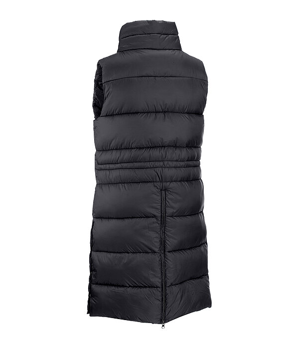 gewatteerde lange bodywarmer Amber