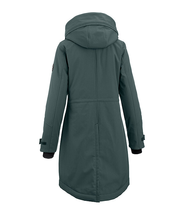 softshell rij-jas Aurelie met capuchon