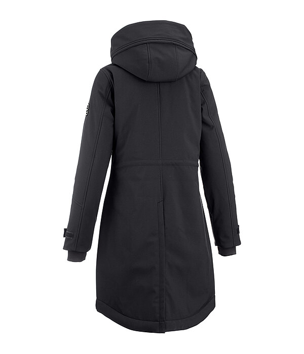 softshell rij-jas Aurelie met capuchon