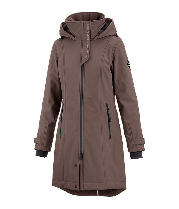 softshell rij-jas Aurelie met capuchon