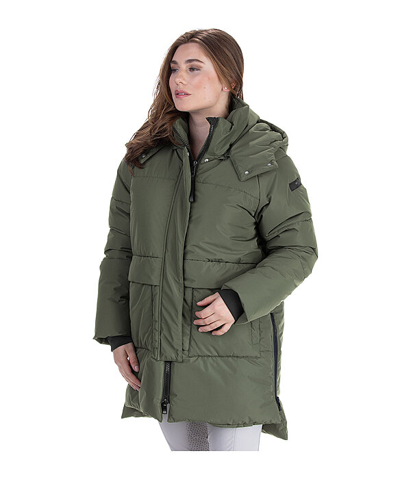 gewatteerde parka Miali met capuchon